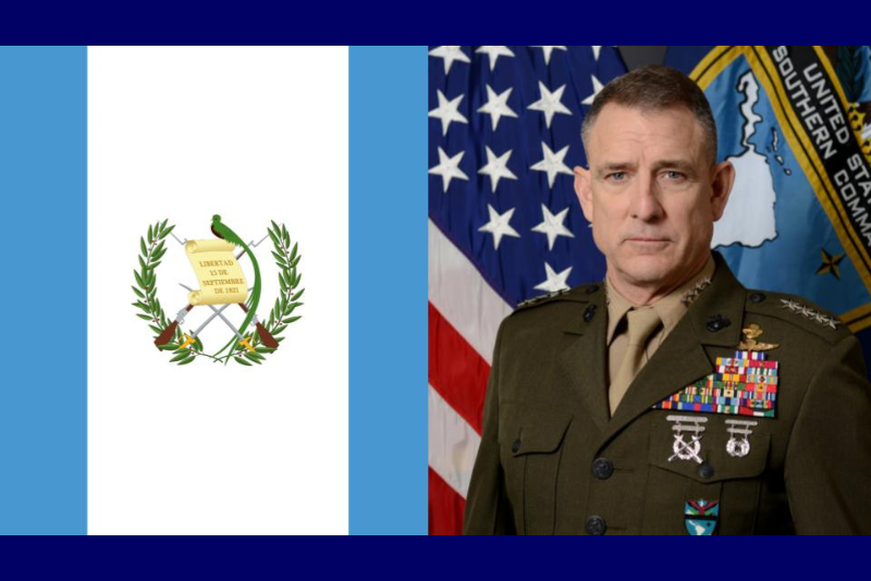 Commander travels to Guatemala to strengthen security ties and address transnational crime.
