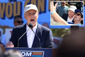 Contentious candidate for California governor gains ground in important area