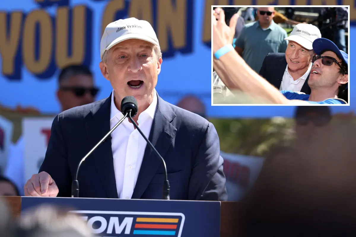 Contentious candidate for California governor gains ground in important area