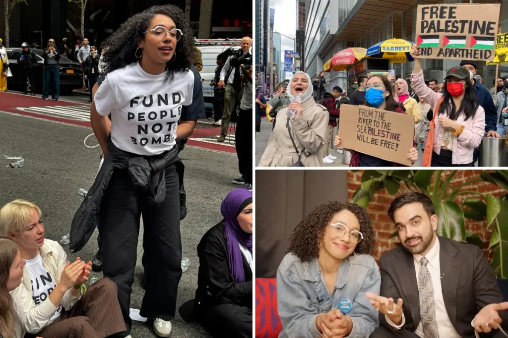 Controversial far-left NY House candidate Darializa Avila Chevalier was present at an anti-Israel rally the day after the October 7 attacks.