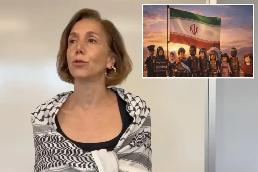 Corinna Mullin supports the IRGC at a DSA meeting in New York City