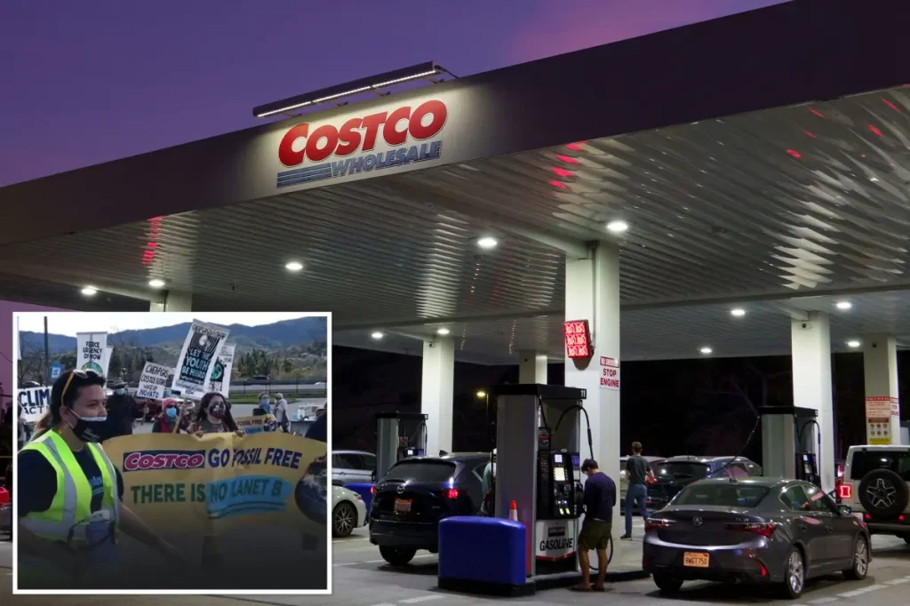Costco goes ahead with plans for a large gas station in the Bay Area despite the pump ban.