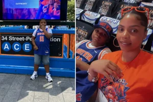Courageous NYC boy with sickle cell disease receives special treatment at Knicks finals game