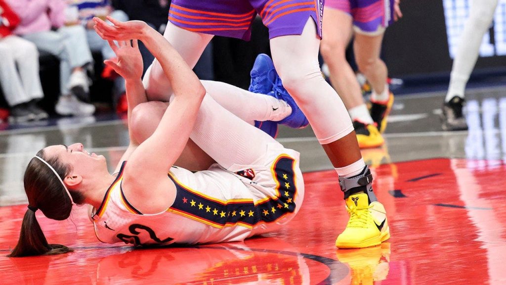 Critics who portrayed Caitlin Clark's achievements as racial now ignore race when she faces attacks during games.