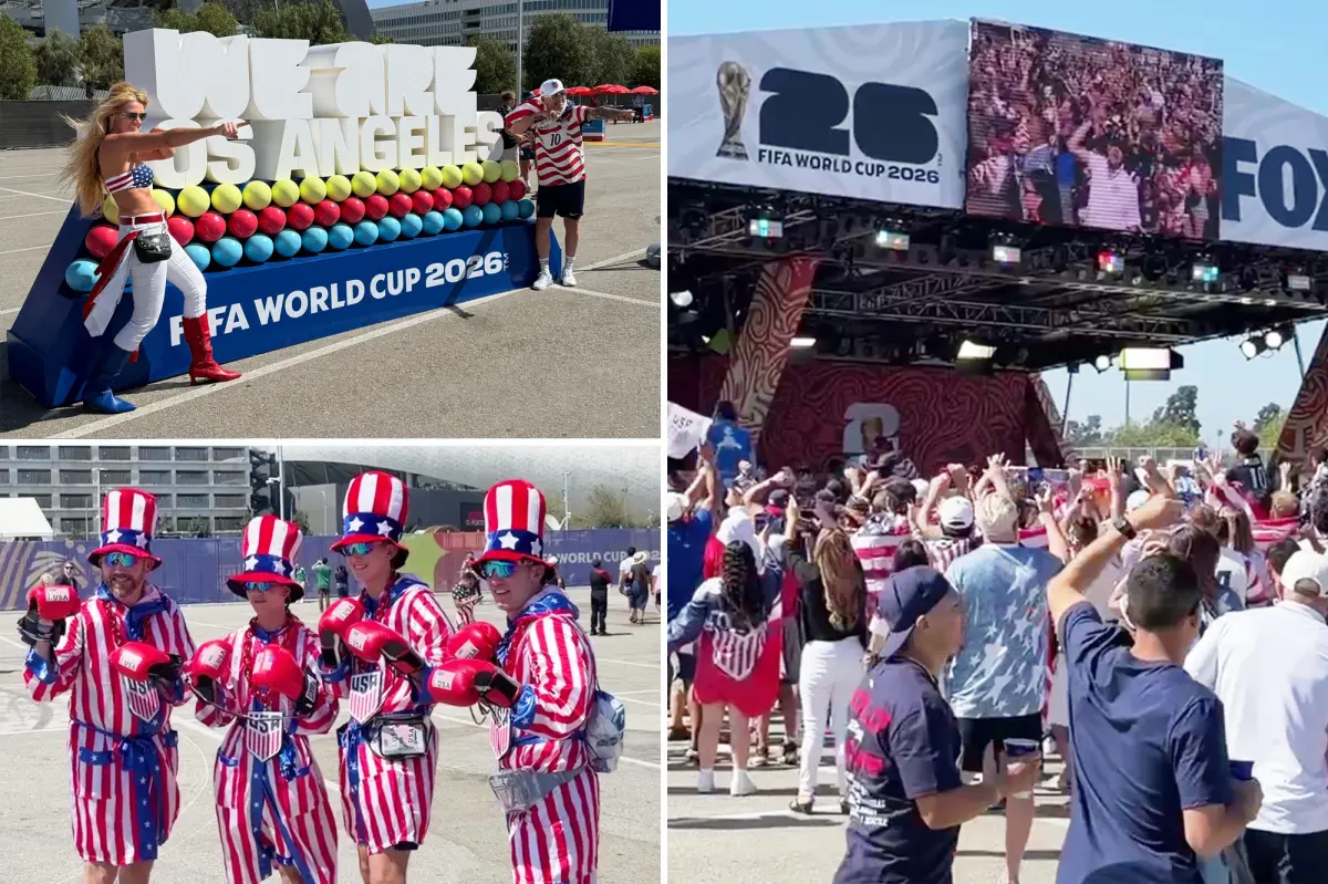 Crowd fills SoFi Stadium for USMNT and Turkey World Cup game