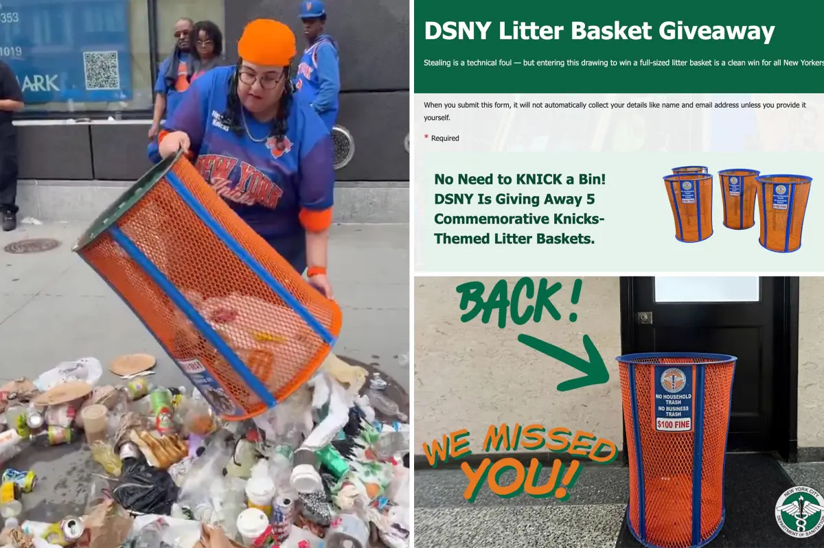 DSNY starts a trash bin giveaway called 'No Need to Knick' following the JP Morgan theft