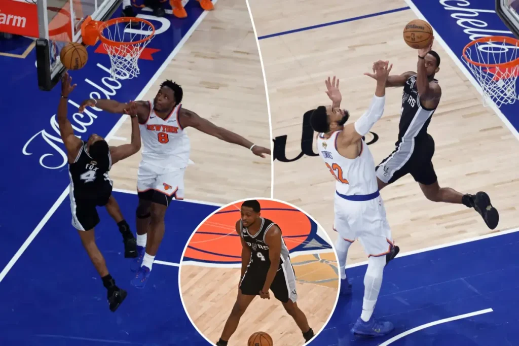 De'Aaron Fox erred, but he's not responsible for the Spurs' downfall.