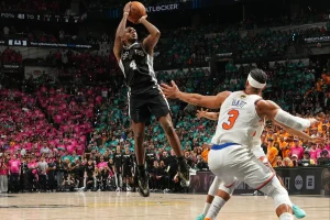 De'Aaron Fox expressing strong faith in the Spurs for the NBA Finals