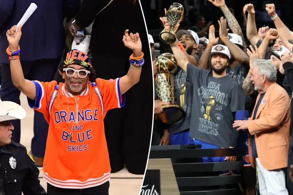 Debate over Spike Lee's ring intensifies after Knicks secure NBA title