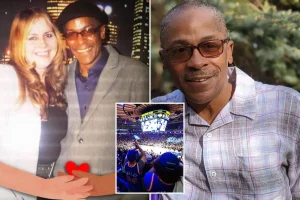 Dedicated Knicks fan takes her husband's ashes to the NBA Finals, hoping his spirit will inspire the team to victory.