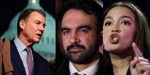 Democratic lawmakers unite to reclaim the party from far-left socialists: 'We take pride in America'
