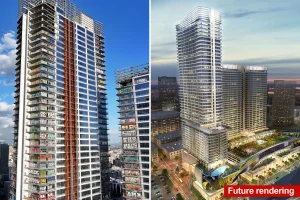 Developer of LA Graffiti Tower has a secret plan to make huge profits before addressing the unsightly structure, according to sources.