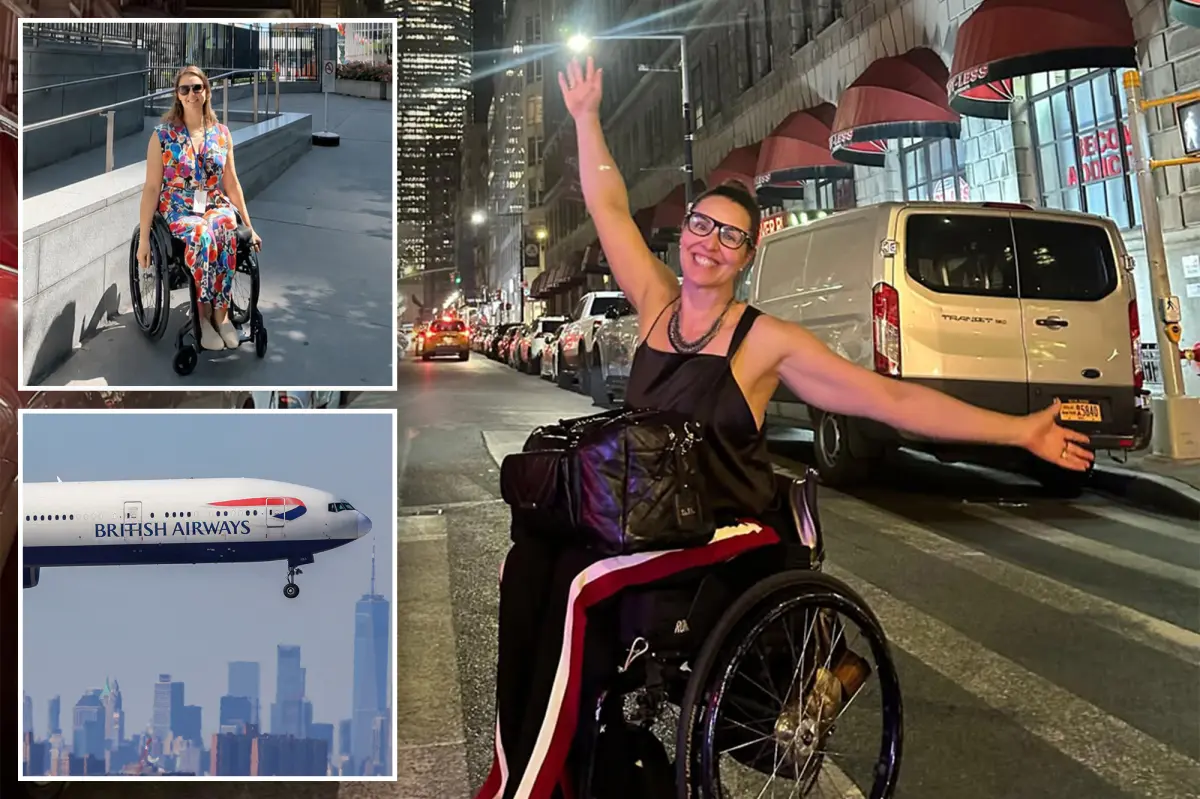 Disability advocate Samanta Bullock was refused boarding on a British Airways flight at JFK due to her wheelchair.