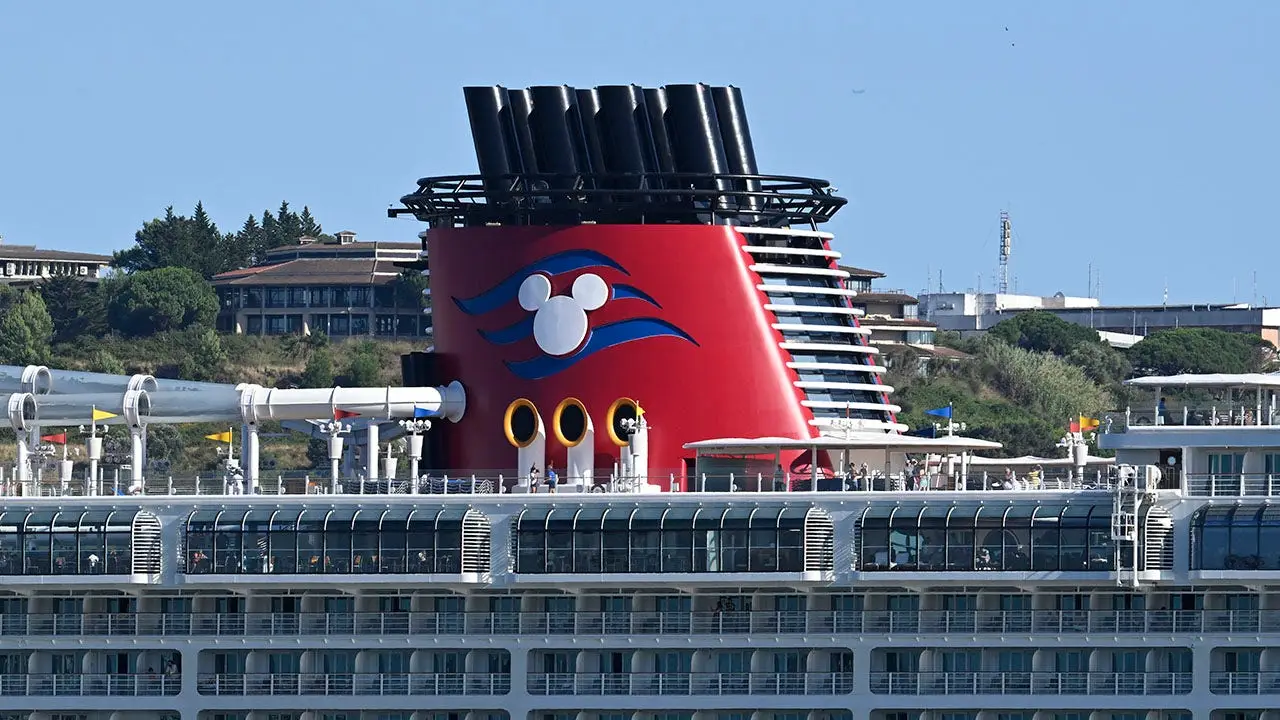 Disney Cruise Line prohibits hallway decorations on the ship but permits cabin door decorations.