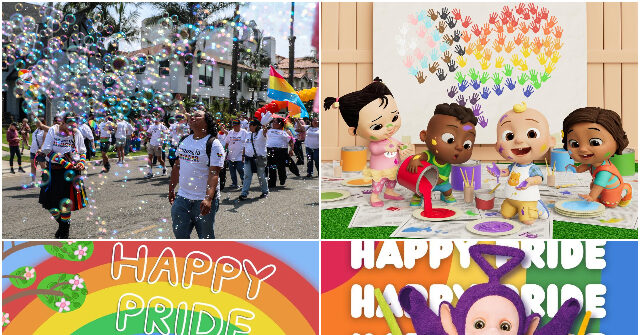 Disney World, 'CoComelon,' 'Peppa Pig,' Encourage LGBTQ Messages for Kids During Pride Month: 'Perverts'