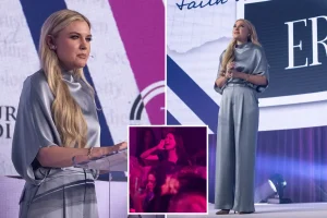 Disruptor interrupts Erika Kirk's talk at Turning Point USA women's summit