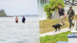 Divers from the Coast Guard are searching the waters of the Bahamas for the missing woman Lynette Hooker.