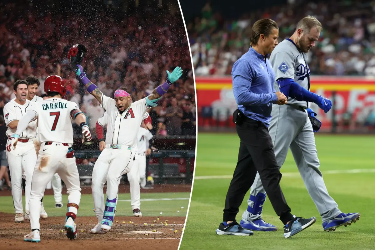 Dodgers bullpen falters late in defeat against Dbacks