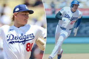 Dodgers defeated by Angels as Emmet Sheehan exits early