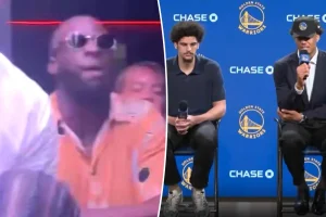 Draymond Green keeps Yaxel Lendeborg waiting for the Paris celebration.