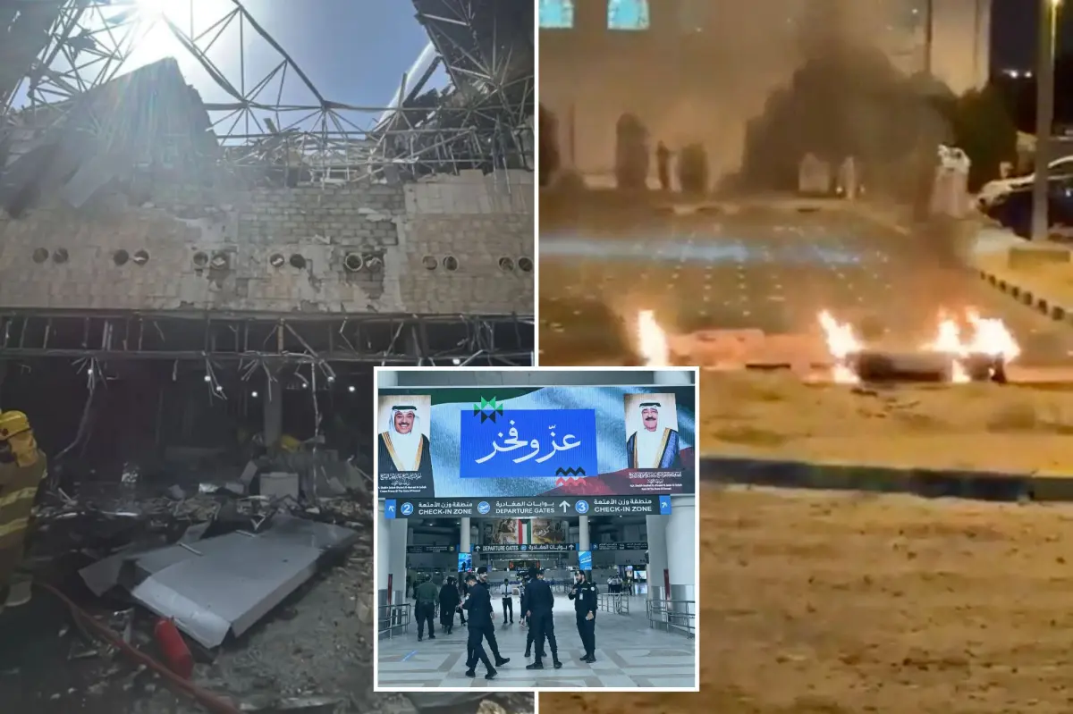 Drone strike in Kuwait airport leads to injuries
