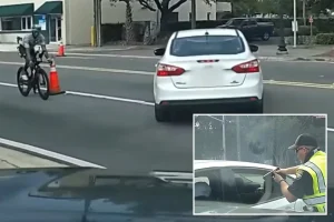 Drunk driver Darrell Simon crashes into Jacksonville IRONMAN race route while fleeing from police