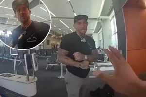 Dustin Poirier expressed his frustrations using strong language in bodycam video prior to his arrest.