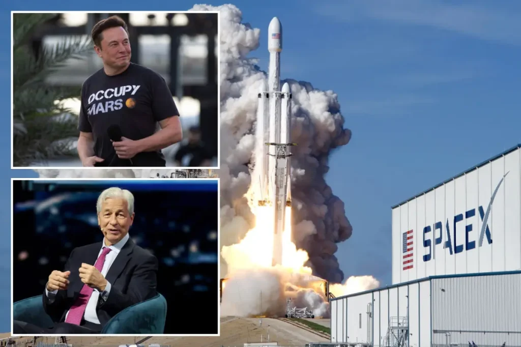 Elon Musk presents an ambitious plan for SpaceX while keeping specifics vague at an event highlighting a significant IPO.