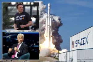 Elon Musk presents an ambitious plan for SpaceX while keeping specifics vague at an event highlighting a significant IPO.