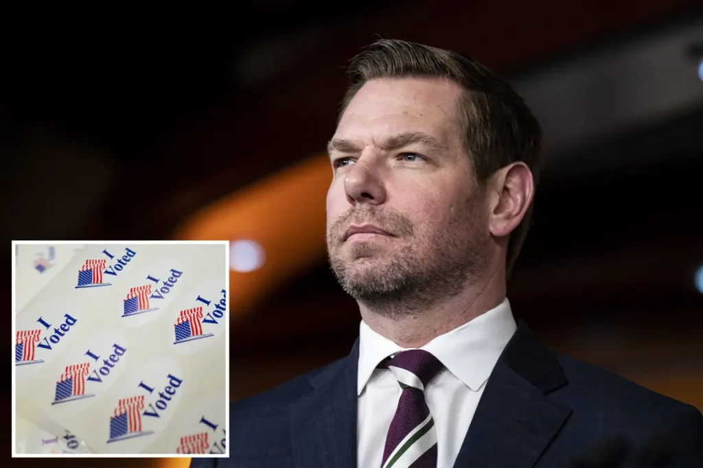 Eric Swalwell garners over 15,000 votes in the race for California governor.