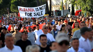 European Parliament calls on Albania to stop building on protected areas.