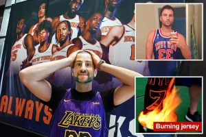 Ex-Knicks fan who sold his loyalty on eBay shares his feelings after the team clinched the NBA championship