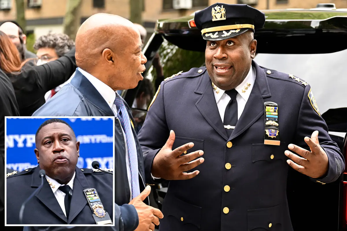 Ex-NYPD chief files lawsuit against the city for unpaid legal expenses, calling it a 'politically motivated absurdity'