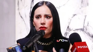 Ex-mayor comments on her chest after her World Cup celebration becomes widely shared.
