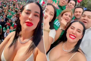 Ex-mayor gains online attention for revealing outfit for World Cup 2026