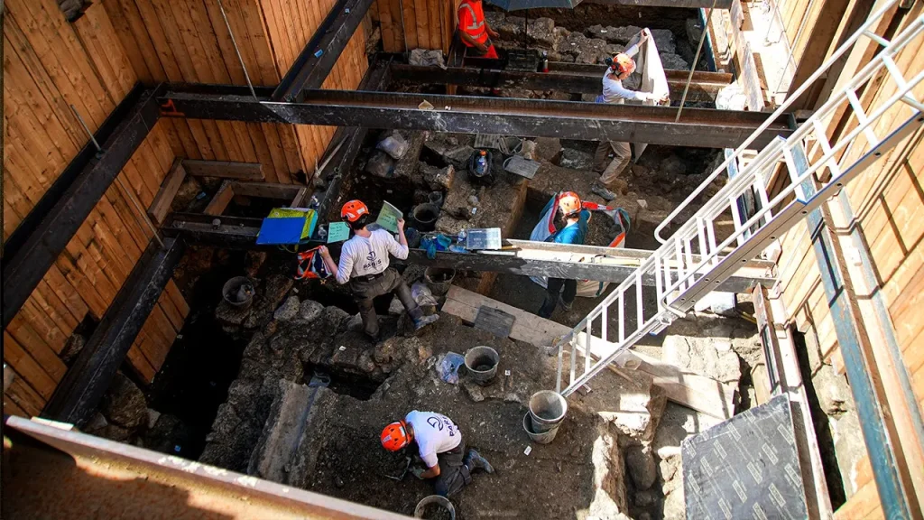 Excavation at Notre Dame reveals a 1,700-year-old Roman coin buried under Paris