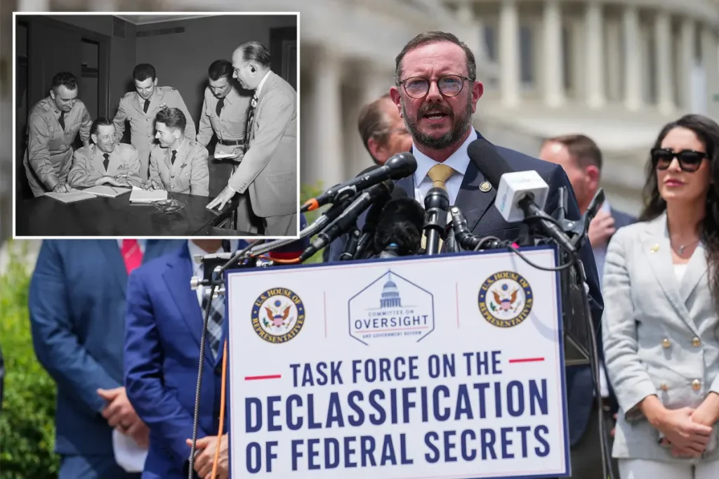 Experts suggest there is a hidden recording of the 'Invasion of Washington' UFO discussion, and the public will soon listen to it.