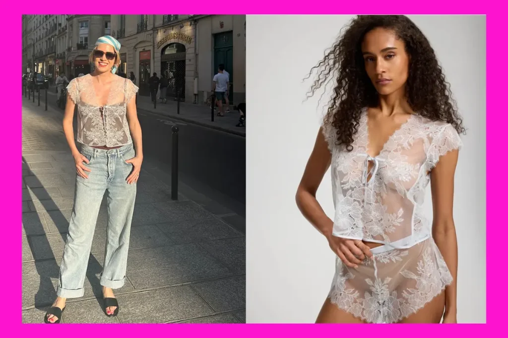 Explore how to wear lingerie pieces from Soma, Etam, and Daphne as everyday outfits.