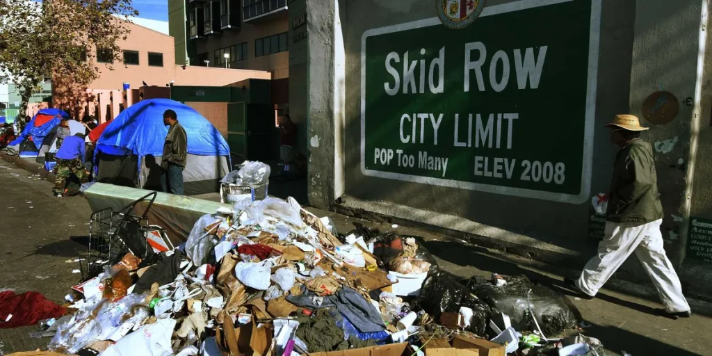 FBI is looking into claims of election fraud involving homeless individuals in Skid Row, Los Angeles