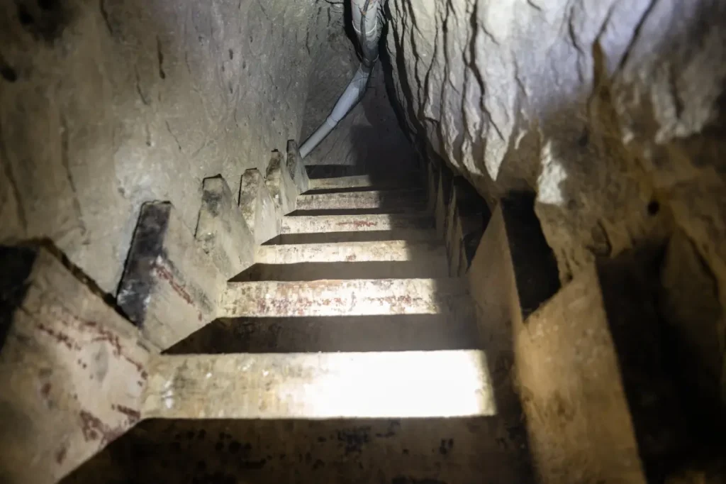 Fake California store had a secret entry to a large smuggling tunnel to Mexico, leading to charges against four individuals