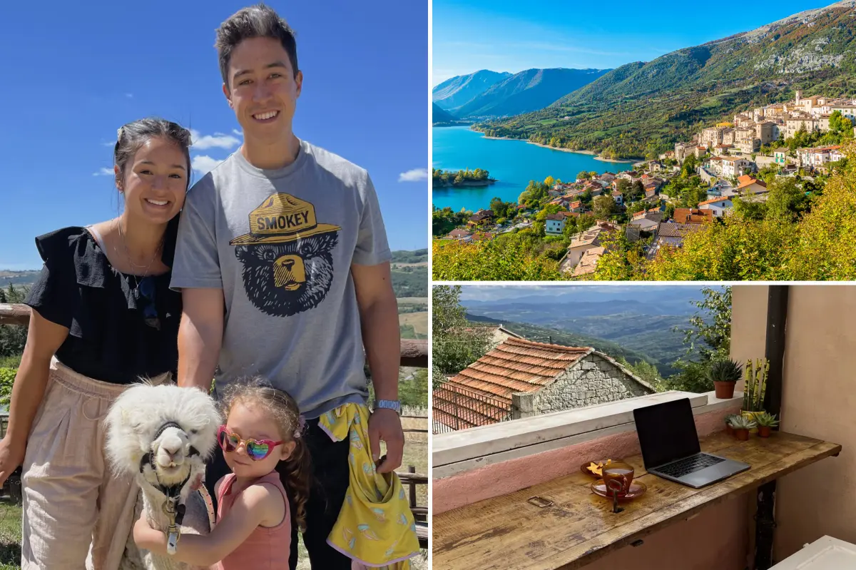 Family leaves costly NYC behind to purchase a home in Italy for only $13K
