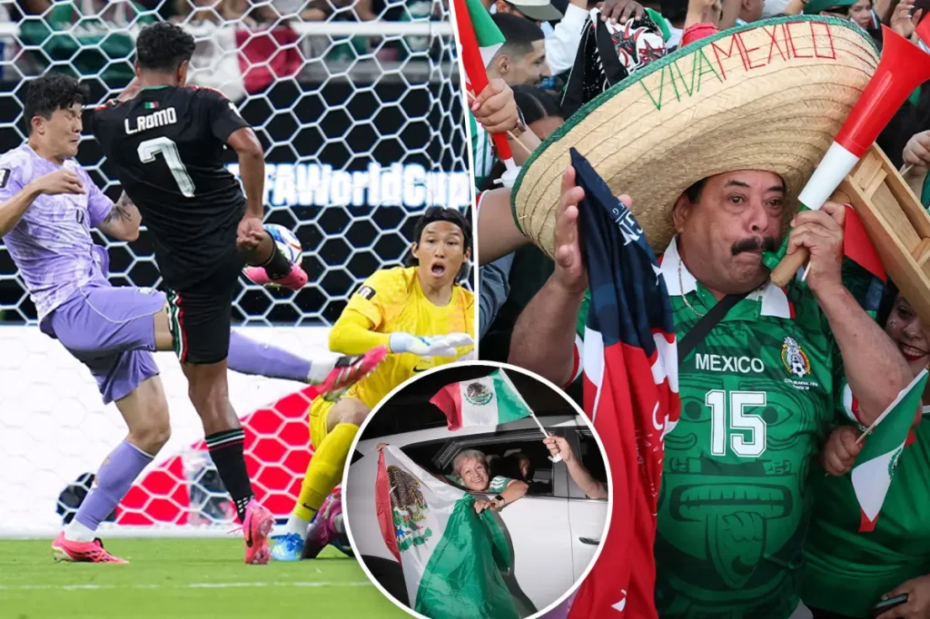 Fans across Mexico celebrate after World Cup victory