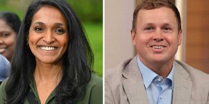 Far-left challenger declared the winner in Los Angeles mayor race after Pratt’s 40,000-vote lead diminishes.