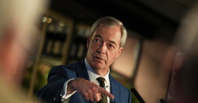 Farage Promises to Remove All Migrants From Government-Funded Housing