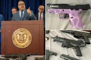 Father and son sold ghost guns through 'Iron Pipeline,' say NYC police.