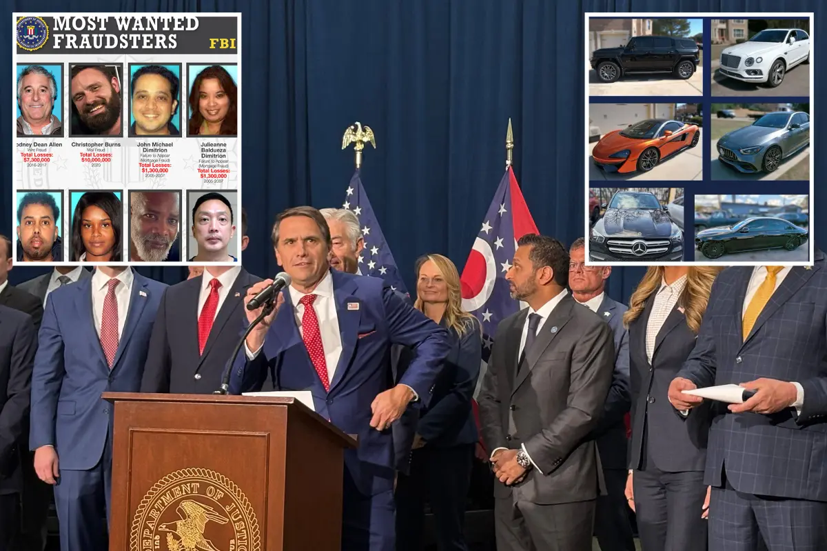 Federal authorities accuse Ohio scammers of taking $30 million intended for a mental health program to purchase luxury vehicles.
