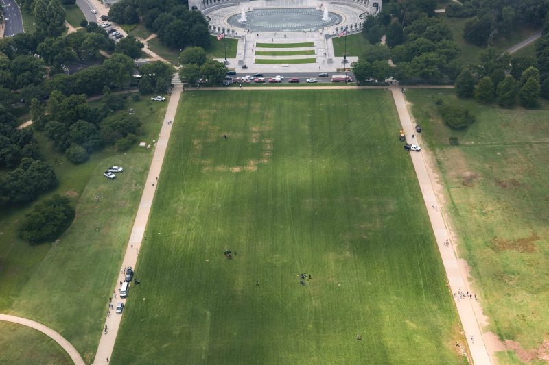 Federal officials look into large-scale vandalism on National Mall grounds
