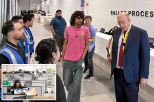 Federal prosecutor tours ballot facility in LA County following Trump's election allegations