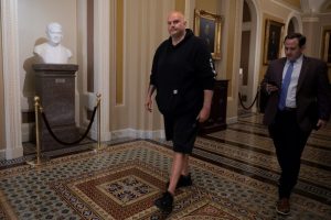 Fetterman promises to 'dress in a suit daily' if Platner shares messages with unknown women