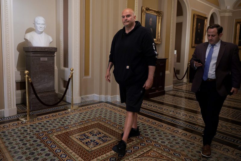 Fetterman promises to 'dress in a suit daily' if Platner shares messages with unknown women